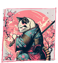 Japanese Art Cat Ninja Ukiyo E Anime Style Samurai Cat Softstyle Adult Sport Polo