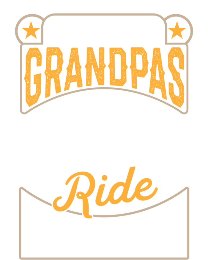 Cool Grandpas Ride Motorcycles Grandpa Biker Funny Gift Zip Tote Bag