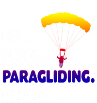 Eat Sleep Paragliding Repeat Vacation Flying Travel Love Gift Toddler Long Sleeve Shirt