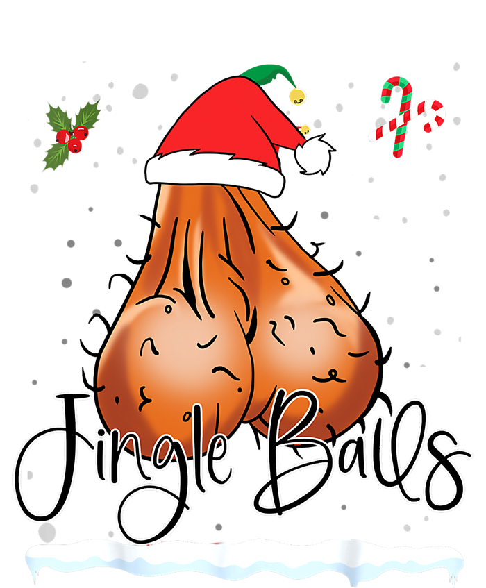 Jingle Balls Tinsel Tits Funny Christmas Matching Couple Sexy Joke Naughty Toddler Sweatshirt