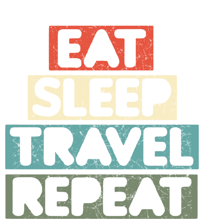 Eat Sleep Travel Beach Vacation Family Weekend Getaway Cool Gift T-Shirt