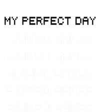 My Perfect Day Video Games Great Gift Ceramic Bell Ornament