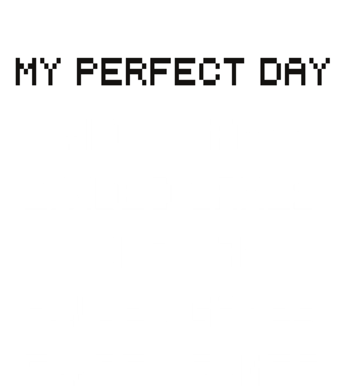 My Perfect Day Video Games Great Gift Ceramic Bell Ornament