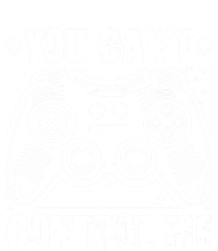 You Can’t Control Me Funny Video Game Player Gaming Quote Cute Gift Ladies Long Sleeve Shirt