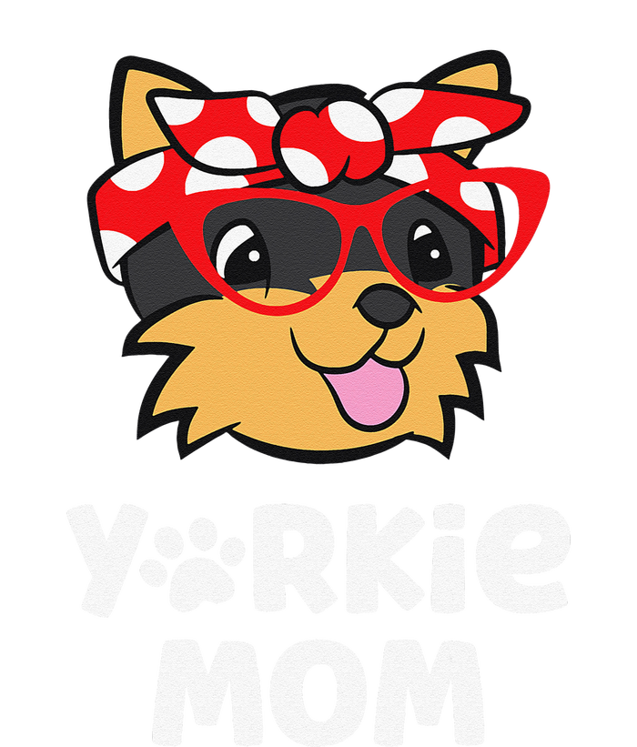 Yorkie Mom Proud Yorkshire Terrier Mama Mom Kids Long Sleeve Shirt