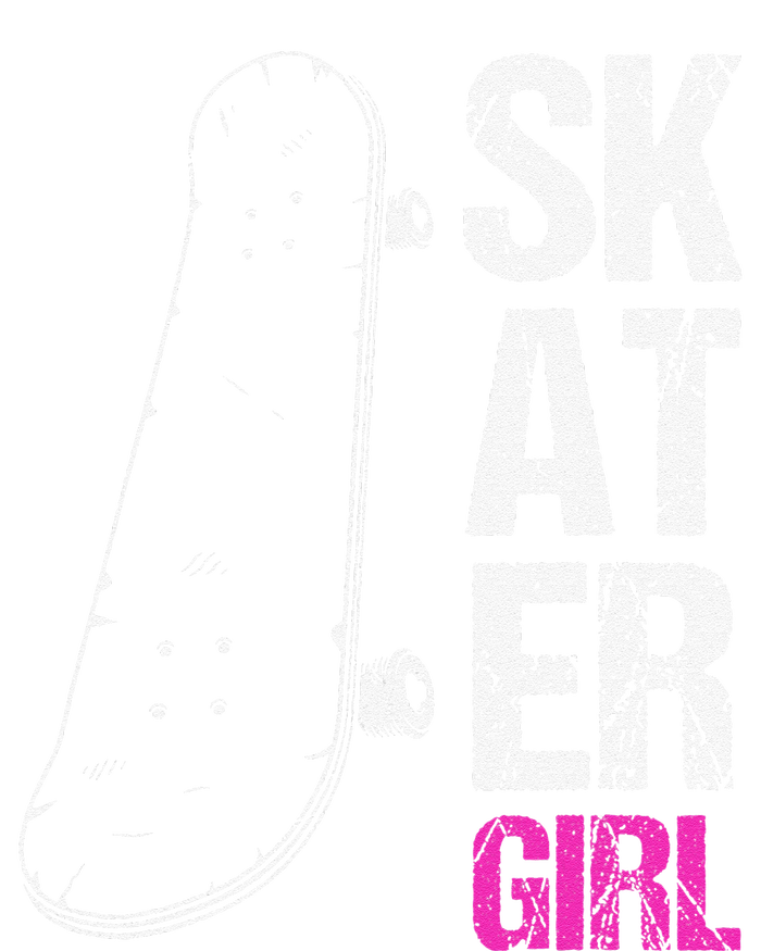 Skater  Skateboard SK8R Girls Skate Cool Skateboarding Tall Hoodie