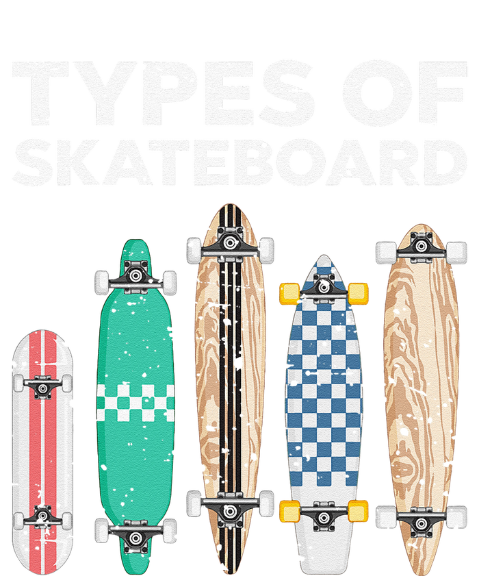 Types of skateboards skateboarding skating T-Shirt