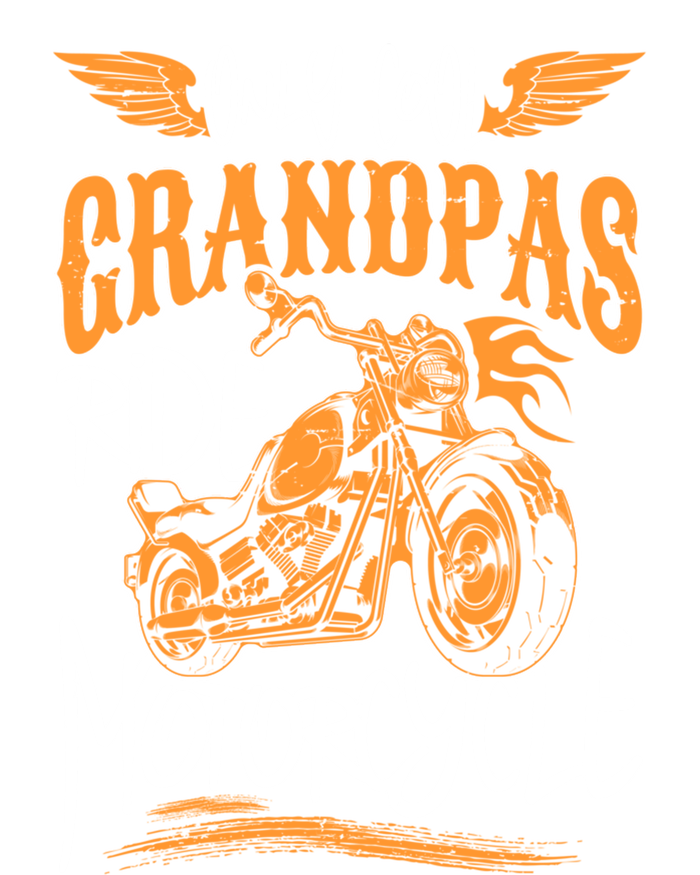 Only Cool Grandpas Ride Motorcycles Funny Grandfather Funny Gift Cool Gift Ladies Essential Flowy Tank