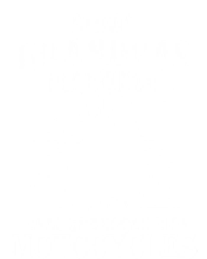 Real Grandpas Ride Motorcycles Funny Gift For Grandfather Funny Gift Sustainable Beanie