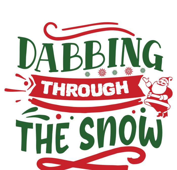 Dabbing Through The Snow Santa Claus T-Shirt