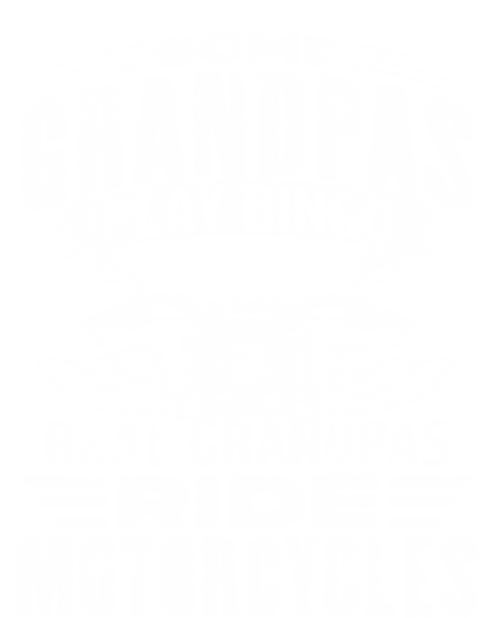 Some Grandpas Play Bingo Real Grandpas Ride Motorcycle Biker Gift Tie-Dye T-Shirt