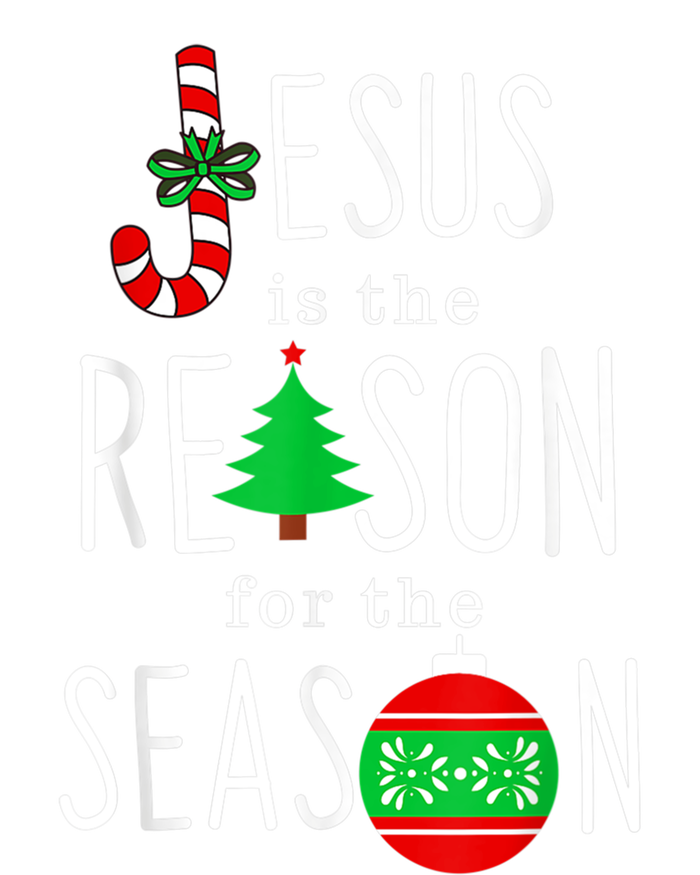 Christ Jesus Is The Reason For The Season Funny Christmas Gift Full-Length Apron With Pockets