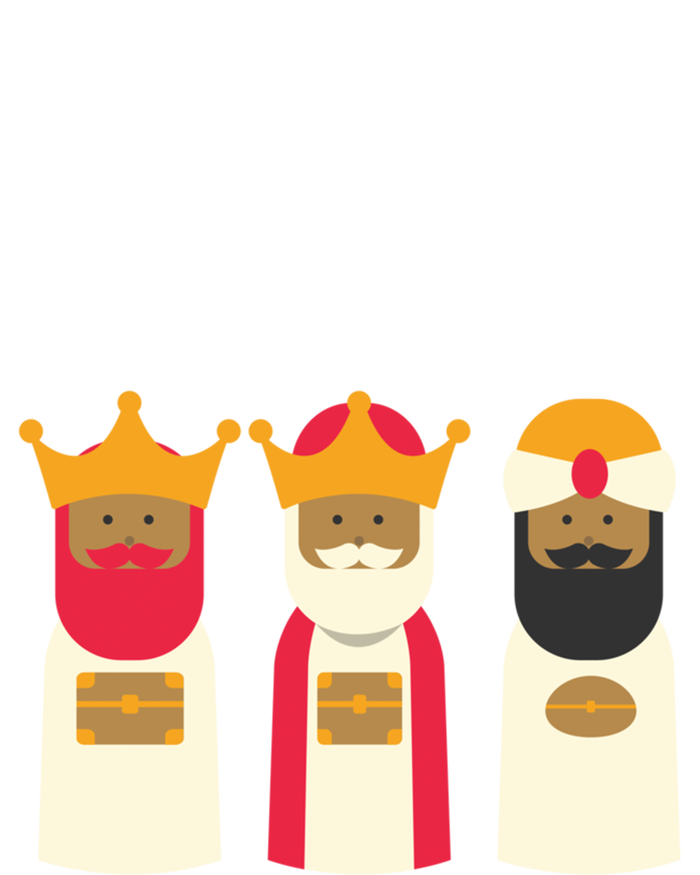 Feliz Dia De Reyes Happy Epiphany Day Three Kings Day Cute Gift Women's Racerback Tank