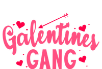 Galentines Gang Funny Valentines Day Quote Outfit Meaningful Gift Premium Hoodie