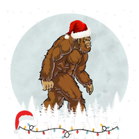 Santa Bigfoot Christmas Rock Funny Sasquatch Believe T-Shirt