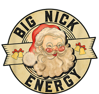 Big Nick Energy Retro Stamped Logo Metallic Star Ornament