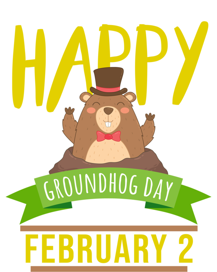 Happy Groundhog Day Respect The Groundhog Gift Insulated Varsity Jacket