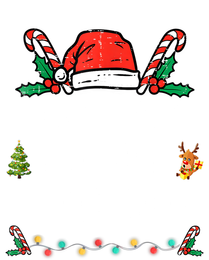 Most Likely To Pet The Reindeer Funny Christmas Holiday Funny Gift 16 in Basic Backpack