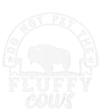 Retro Do Not Pet The Fluffy Cows Vintage Bison Buffalo Ladies Essential Flowy Tank