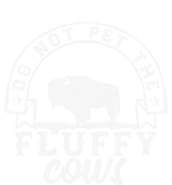 Retro Do Not Pet The Fluffy Cows Vintage Bison Buffalo Ladies Essential Flowy Tank