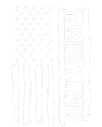 American Flag Wrestling Lovers Sport Fans T-Shirt