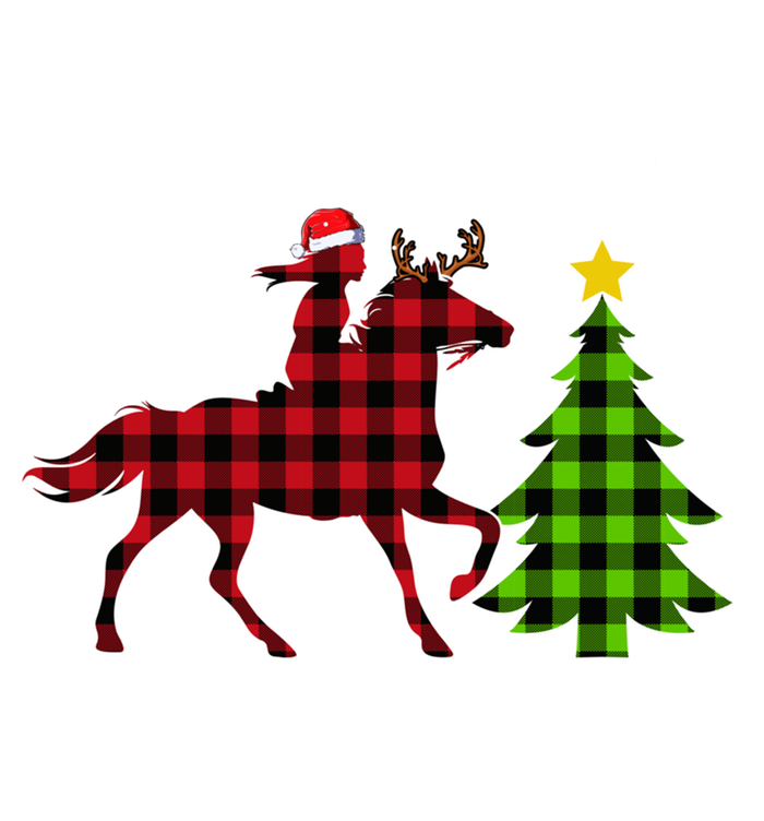 Horse Oh What Fun It Is To Ride Christmas Xmas Girls Great Gift T-Shirt