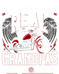 Some Grandpas Play Bingo Real Grandpas Ride Motorcycles Gift Ceramic Bell Ornament