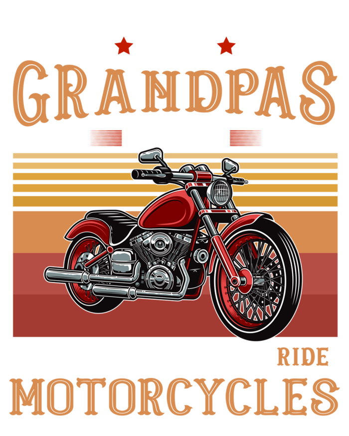 Some Grandpas Play Bingo Real Grandpas Ride Motorcycles Gift Sustainable Beanie