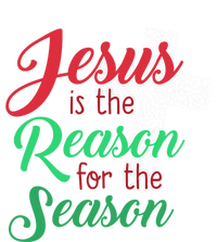 Jesus Is The Reason For The Season Christian Christmas Quote Gift Ladies Long Sleeve Shirt