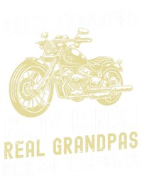 Some Grandpas Play Bingo Real Grandpas Ride Motorcycles Gift Insulated Varsity Jacket