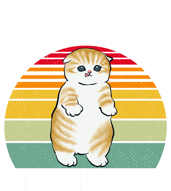 Orange Cats Are The Best Cute Retro Tabby Cat Mom Cooling Performance Crew T-Shirt