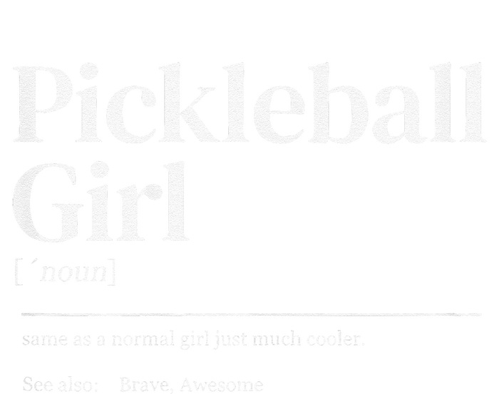 Funny Pickleball Quote Definition Woman Girl Magnet