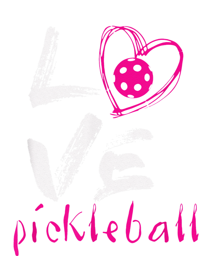 I Love Pickleball Funny Pickle Ball Tee For Player Sustainable Knit Beanie