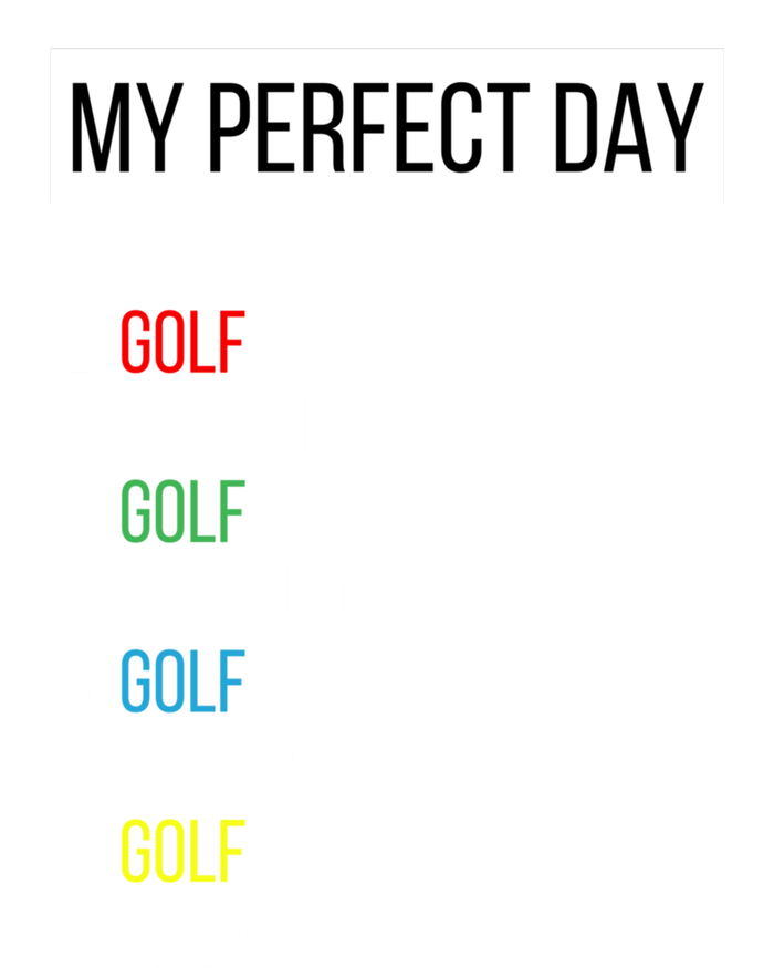 My Perfect Day Golf Sweatshir Mousepad