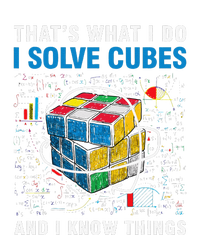 I Solve Cubes And I Know Things Funny Speed Cubing T-Shirt