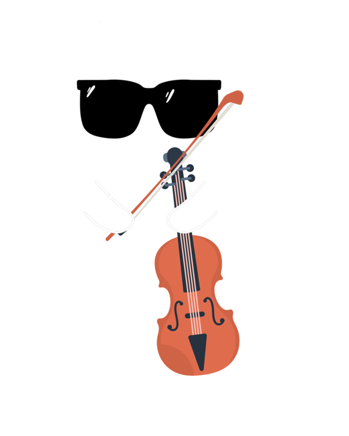 Funny Cat Wearing Sunglasses Playing Violin Viola Musician Gift Tie-Dye T-Shirt