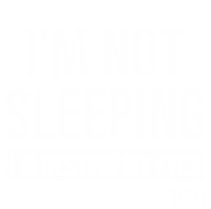 Resting My Eyes I'm Not Sleeping I'm Just Resting My Eyes Gift Tank Top