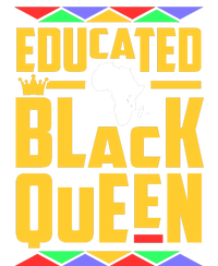 Educated Black Queen History Month African Woman Full Zip Hoodie