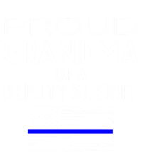 Proud Deputy Sheriff Grandma Grandmother Grandmom Granny Gift V-Neck T-Shirt