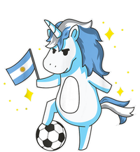 Soccer Unicorn Argentina Jersey Gift Argentinian Football Canvas