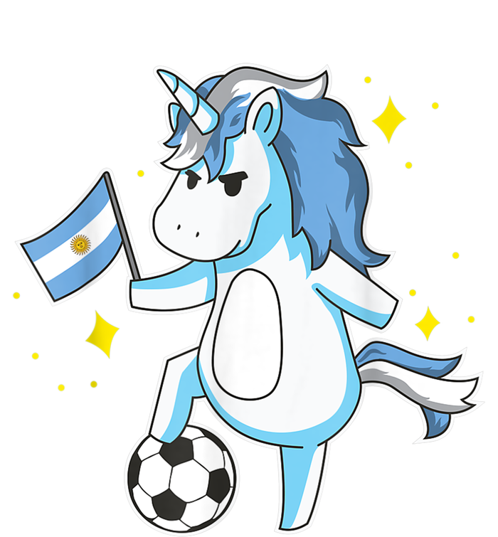 Soccer Unicorn Argentina Jersey Gift Argentinian Football Canvas