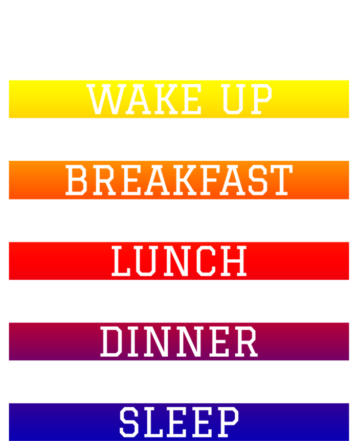 'My Perfect Day' Trains Gift Funny Locomotive Train Lover Gift T-Shirt