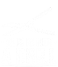 This Is Not A Drill Garden Funny Gardening Gift Full-Length Apron With Pockets