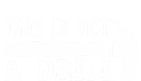 This Is Not A Drill With Woodworking Hammer Tool Gift Bumper Sticker