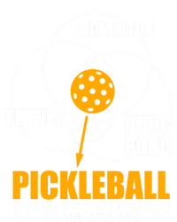 Funny Pickleball Paddleball Where The Real Game Starts Meaningful Gift Bumper Sticker