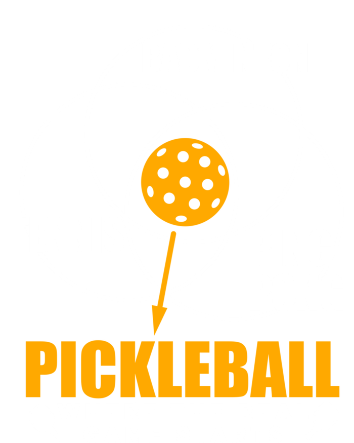 Funny Pickleball Paddleball Where The Real Game Starts Meaningful Gift Bumper Sticker