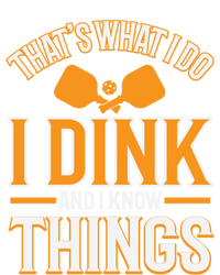 I Dink And I Know Things Funny Pickleball Gift Kids Hoodie