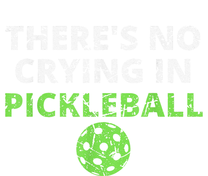 There's No Crying In Pickleball Paddles Sport Valucap Bio-Washed Visor