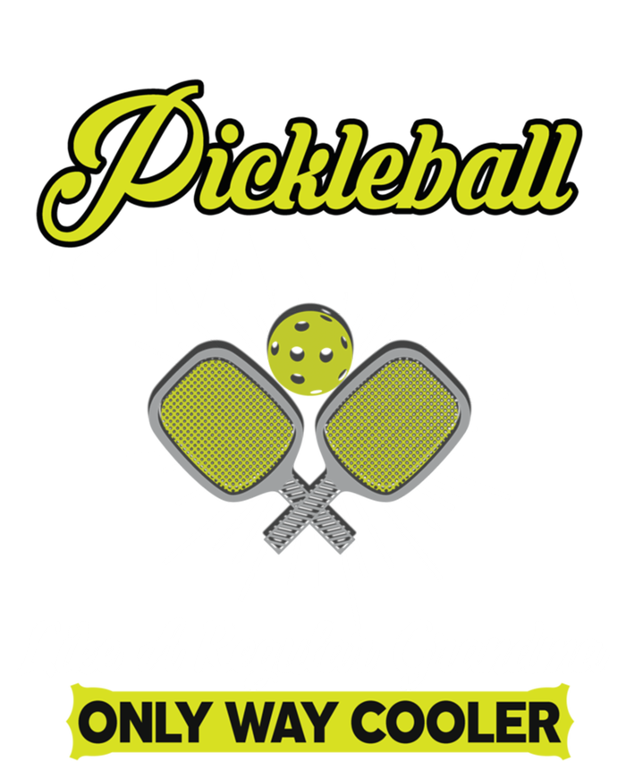 Pickleball Grandma Funny Player Pickle Ball Funny Gift Softstyle Adult Sport Polo