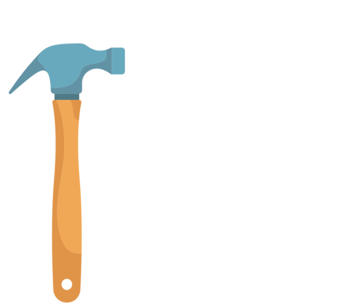 This Is Not A Drill Funny Hammer Repair Dad Joke Gift Tie-Dye T-Shirt